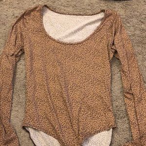 leopard print body suit